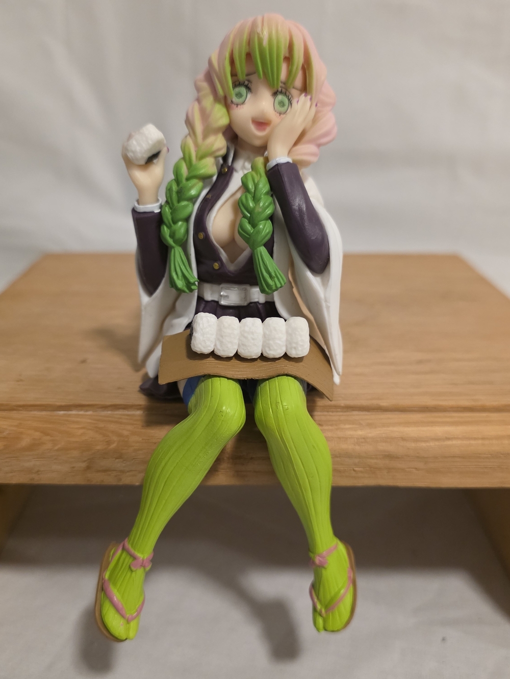 ​SEGA Demon Slayer Mitsuri Kanroji Premium Chokonose Sushi Sitting New No Tag